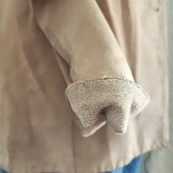 Vintage Valerie Stevens Suede Tan Jacket Size: 1X - Picture 12 of 16